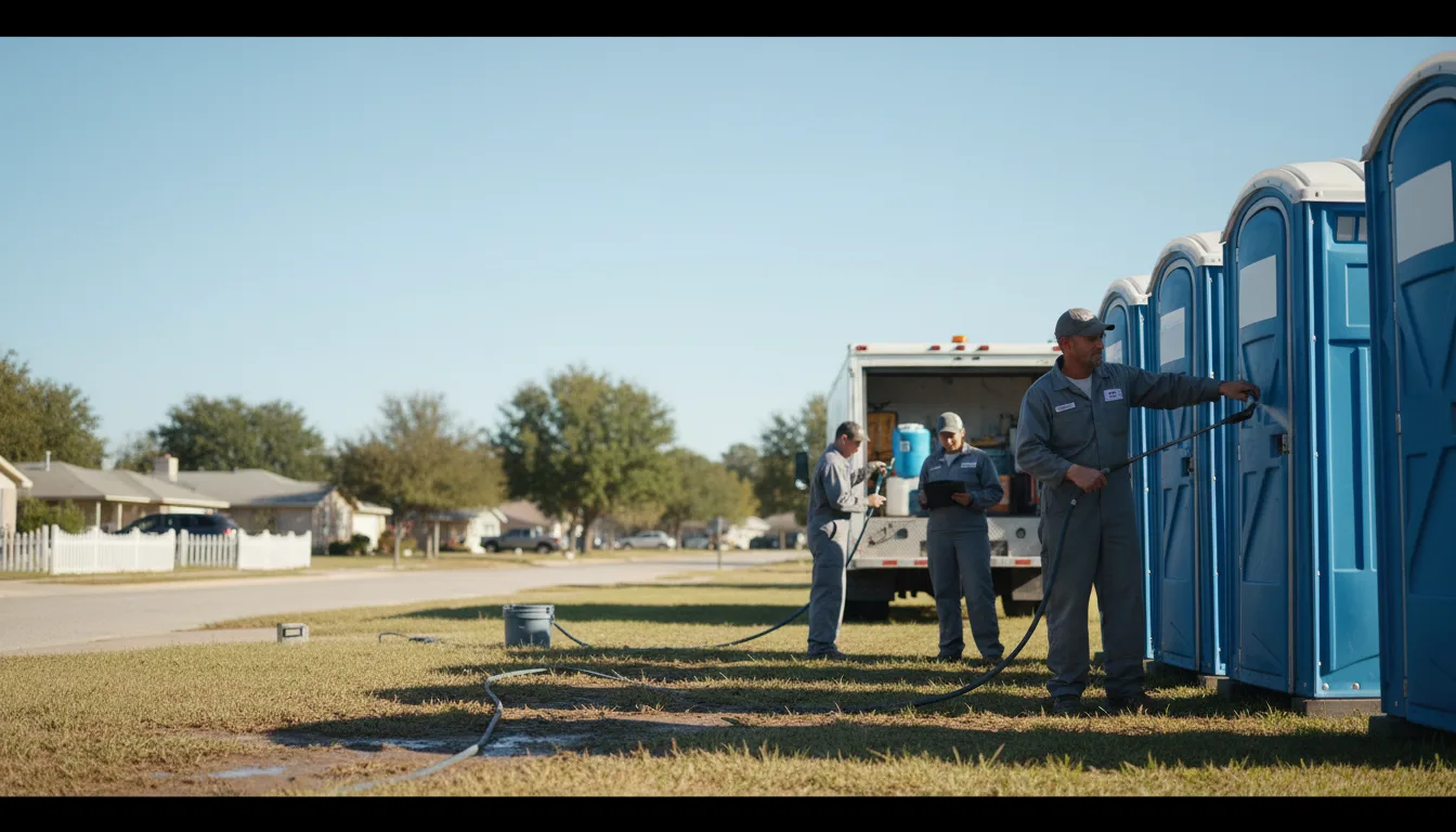 Long-Term Portable Toilet Rental in Benton, AR near me